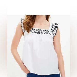 Pretty embroidered top